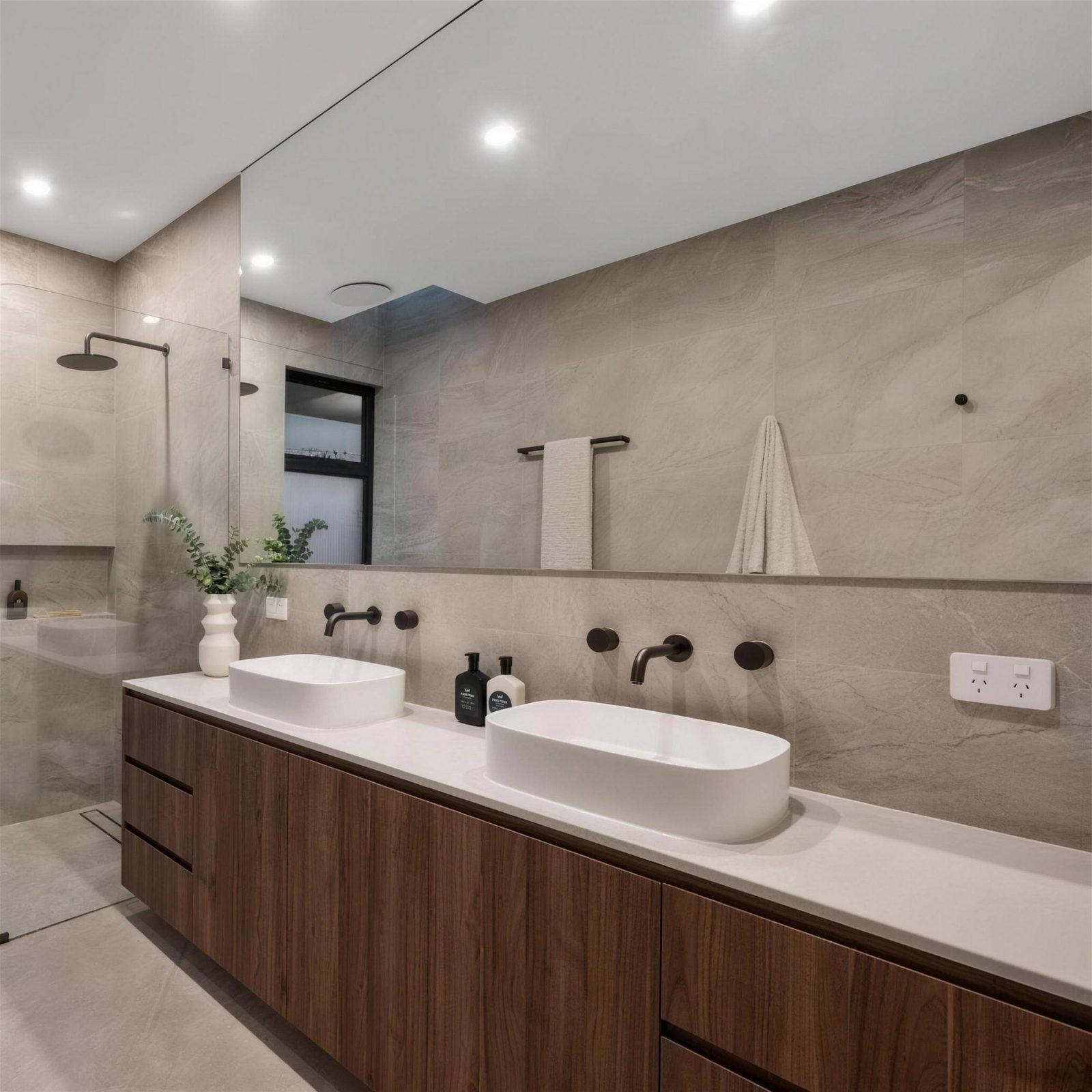 Bathroom at Project Baker built by Chiseled Construct